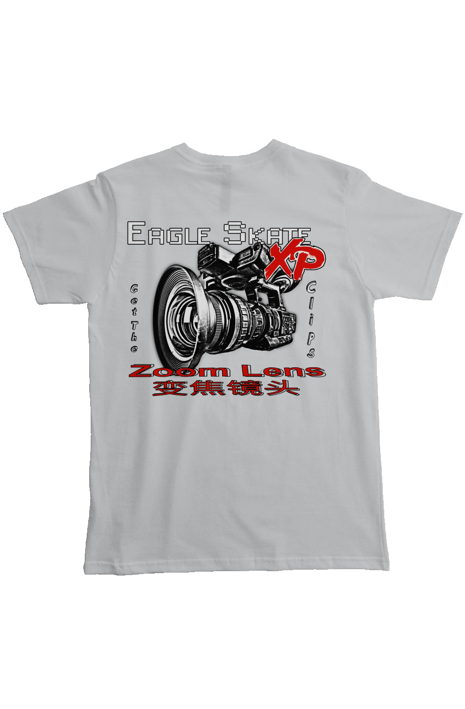 Heavyweight T Shirt ZoomLens Camcorder