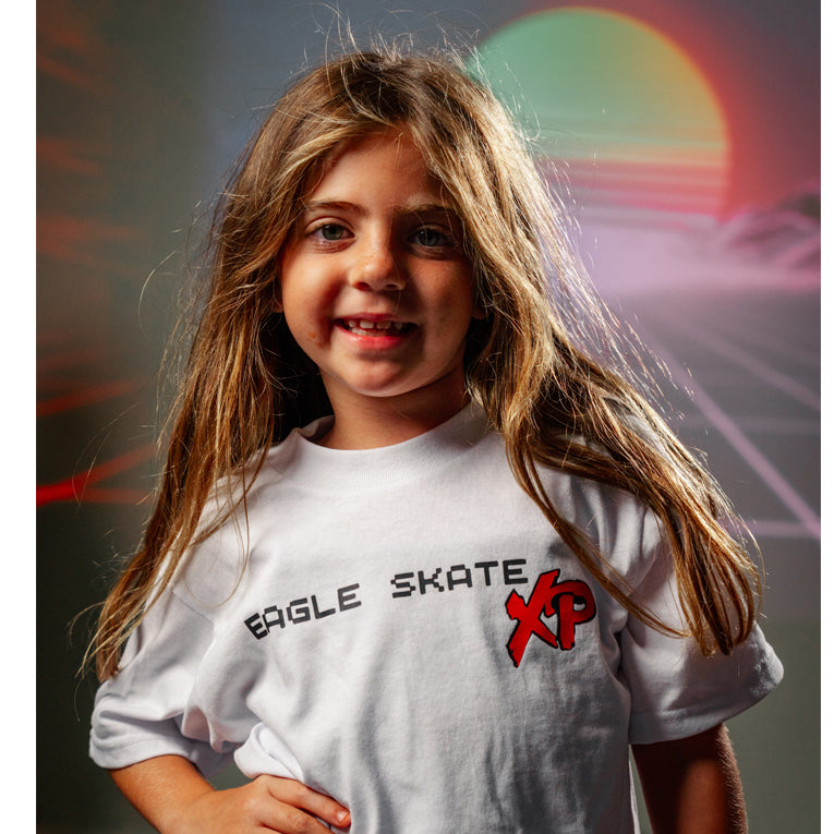 Organic Kids T Shirt Eagle Skate XP US Blank